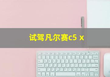 试驾凡尔赛c5 x